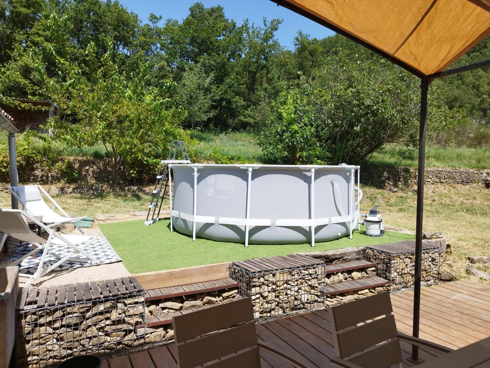 Maison De Vacances, Calme Garanti Saint-Montan المظهر الخارجي الصورة